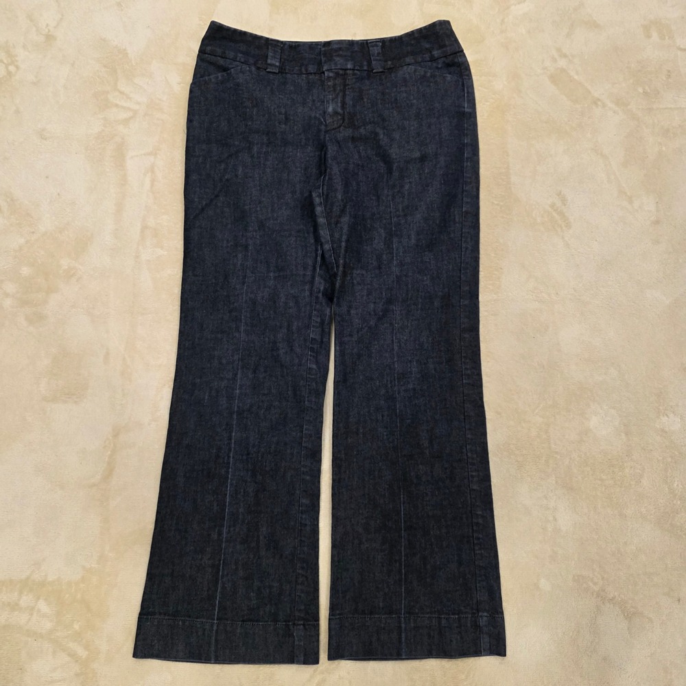 Gap Curvy Fit Flared Leg Jeans Dark Wash Denim Pants Women's Size 10A